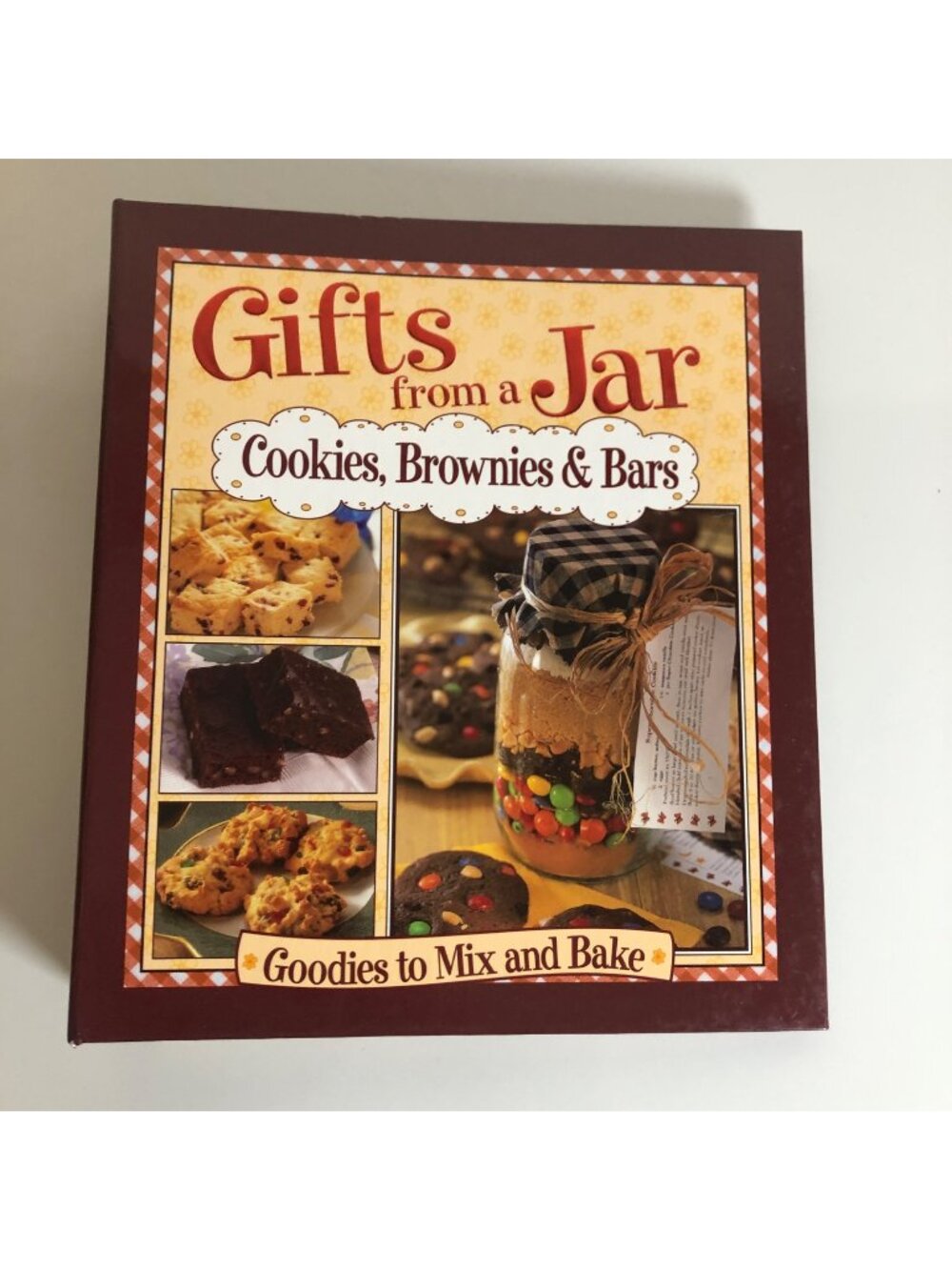 Gifts From a Jar Cookies Brownies Bars Recipe Book Hardcover